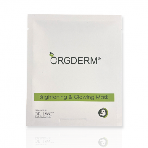 Orgderm® Brightening & Glowing Mask 1' Sheet ( Brightening & Glowing Mask 1 PC)