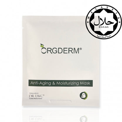 Orgderm® Anti-Aging & Moisturizing Mask One Box (5 Masks/Box)