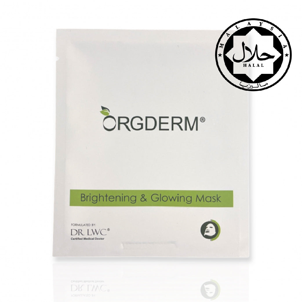Orgderm® Brightening & Glowing Mask One Box (5 Masks/Box)