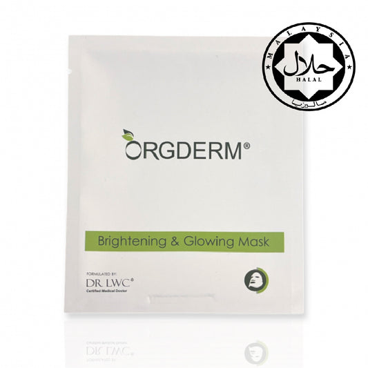 Orgderm® Brightening & Glowing Mask 1' Sheet ( Brightening & Glowing Mask 1 PC)