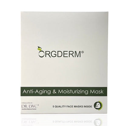 Orgderm® Anti-Aging & Moisturizing Mask One Box (5 Masks/Box)
