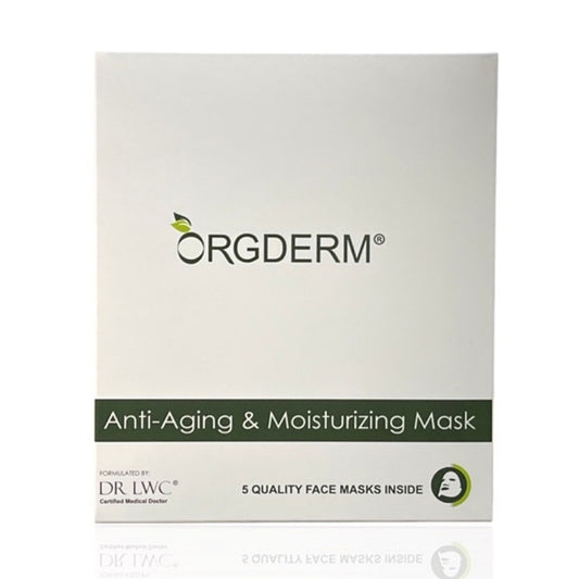Orgderm® Anti-Aging & Moisturizing Mask One Box (5 Masks/Box)