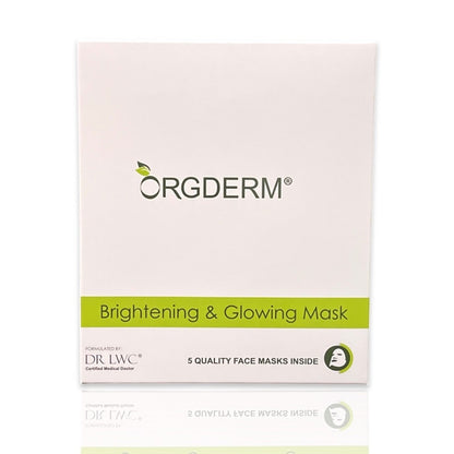 Orgderm® Brightening & Glowing Mask One Box (5 Masks/Box)